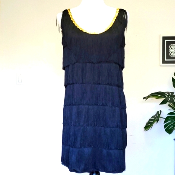 Halloween Flapper Costume Size M - Picture 5 of 11